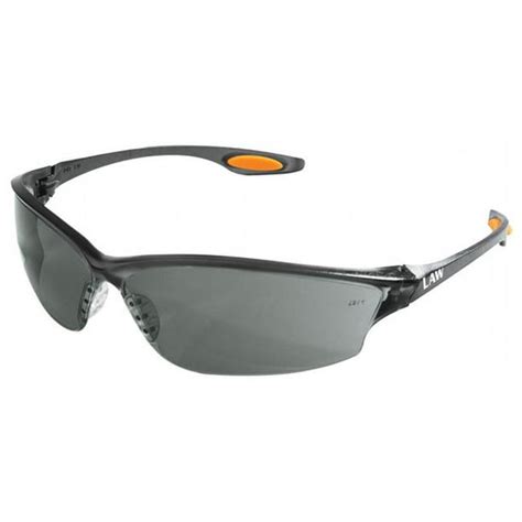 MCR SAFETY Safety Glasses,Gray LW212 - Walmart.com - Walmart.com