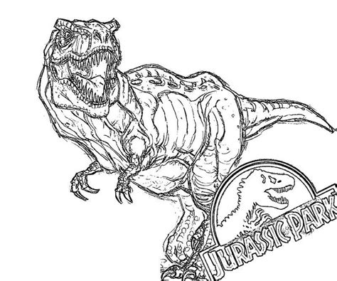 Get This Jurassic World Coloring Pages Tyranosaurus Rex 1rxt