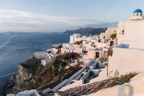 Famous white buildings in Santorini — Stock Photo © duha127 #171285258