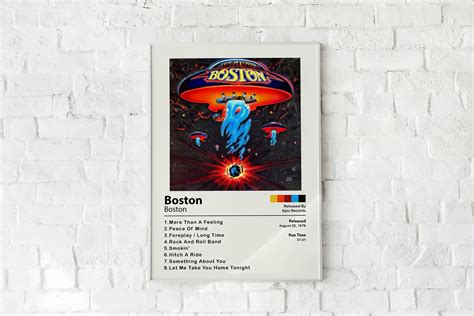 Boston Posters Boston Album Cover Poster Printhome | Etsy