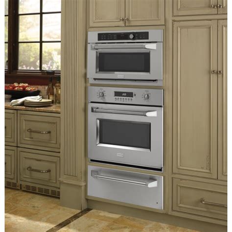 GE ZSC1201JSS Monogram 30 Inch Single Electric Wall Oven with 1.6 cu. ft. Capacity, 950 Watt ...