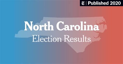 Live: North Carolina State Primary Election Results 2020 - The New York Times