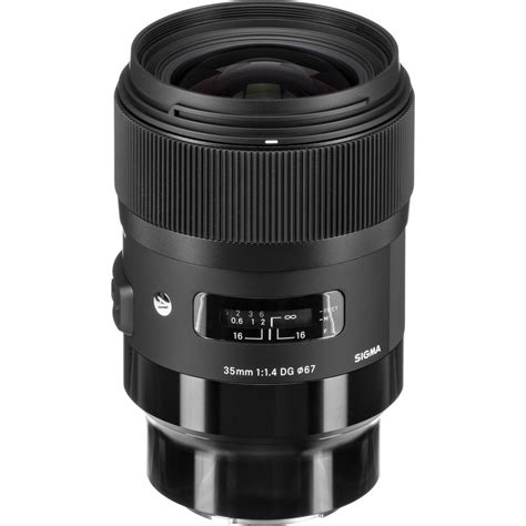 Sigma 35mm f/1.4 DG HSM Art Lens for Sony E 340965 B&H Photo