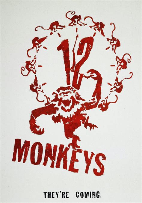 12 Monkeys Movie Poster - Classic 90's Vintage Poster - prints4u