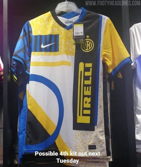 Nike Inter Milan 2021 Fourth Kit + Collection Leaked - Features New ...