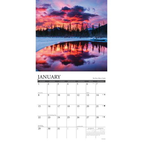 Sunrise Calendar 2023 - Printable Calendar 2023