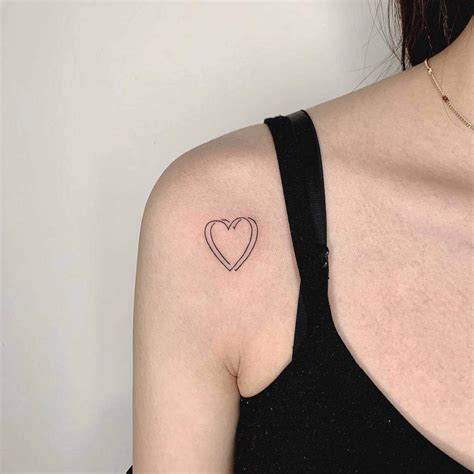 Top 69+ Best Heart Outline Tattoo Ideas - [2021 Inspiration Guide]