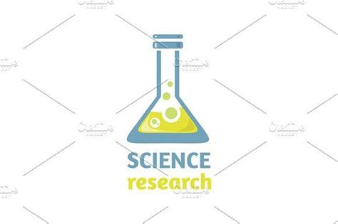 Science Research Logo Design Flat | Research logo, Research logo design, Logo design