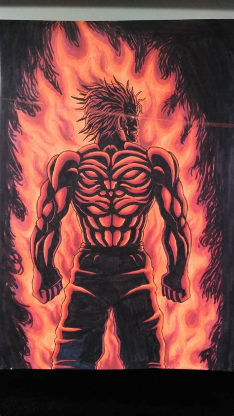 Yujiro Hanma Drawing by DekuDrawings on DeviantArt