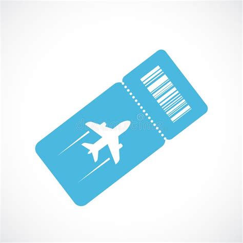 Plane Ticket. Airline Boarding Pass Template. Airport and Plane Pass ...