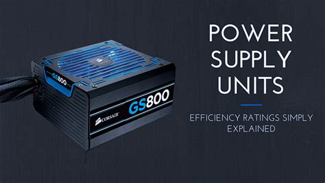 What Do Power Supply Efficiency Ratings Actually Mean?