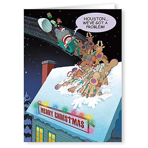 18 Funny Boxed Christmas Cards - Houston We Have A Problem!-20100 ...