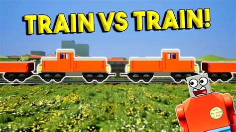 LEGO TRAIN VS TRAIN CRASH! - Brick Rigs Gameplay Challenge & Creations ...