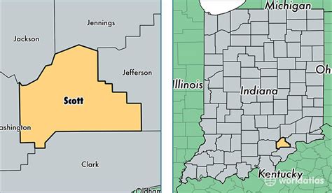 Scott County, Indiana / Map of Scott County, IN / Where is Scott County?