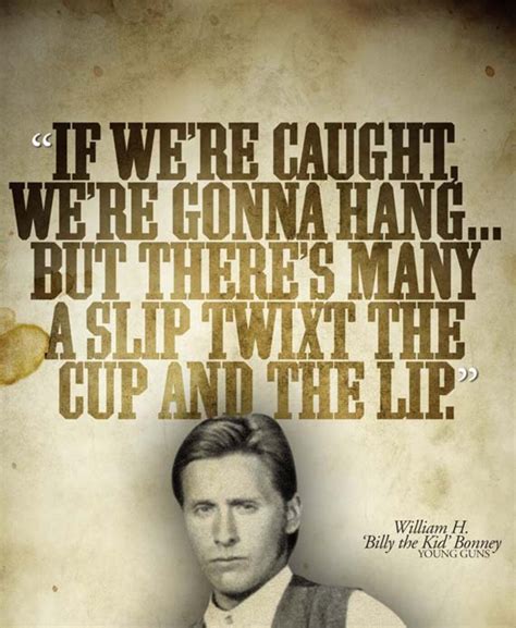 YOUNG GUNS Billy the Kid hang Quote Poster - Etsy