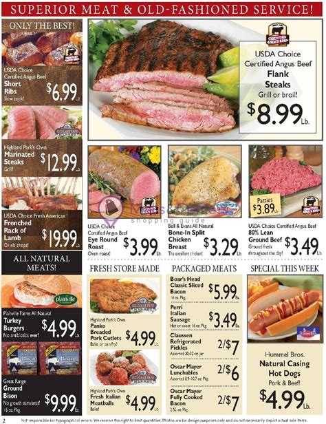 Highland Park Market Weekly ad valid from 10/11/2020 to 10/17/2020 - MallsCenters