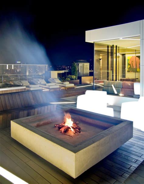 decking fire pit | Interior Design Ideas