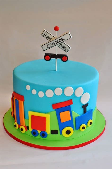 21+ Pretty Image of Train Cakes For Birthdays - davemelillo.com Birthday Cake Kids Boys ...