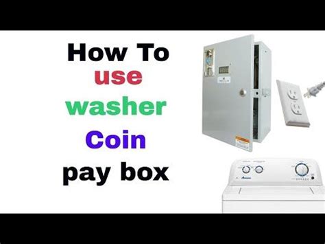 turn any regular washing machines into a coin operated washing machine ...