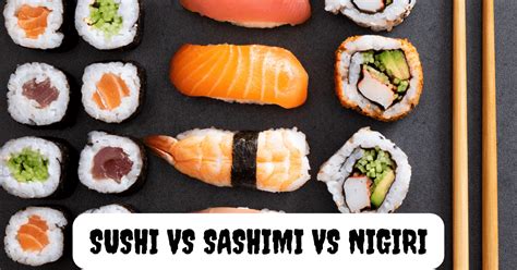 Sushi Vs Sashimi Vs Nigiri!