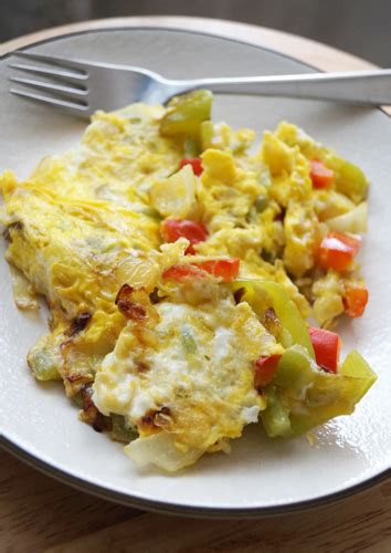 colorful veggie omelet Recipe