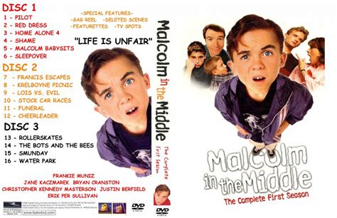 Malcolm in the Middle Season 1 - TV DVD Custom Covers - 509MALCOLM3 ...