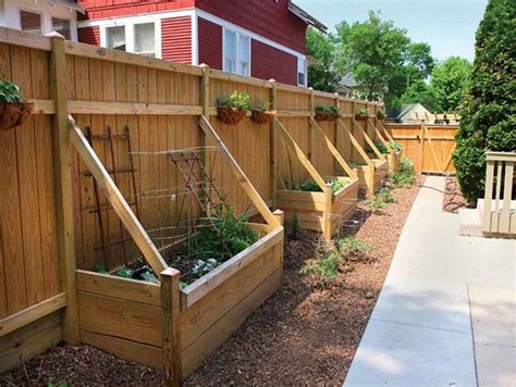 How To Build A Raised Bed Along A Fence