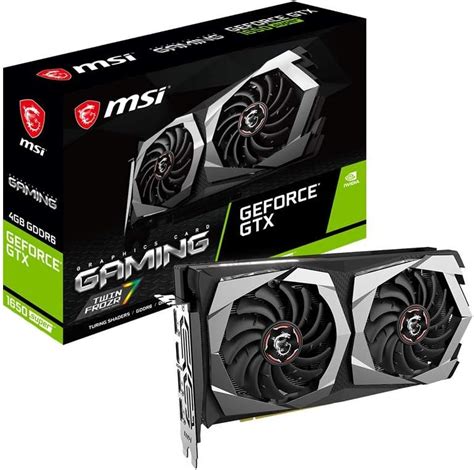 Amazon.com: MSI Gaming GeForce GTX 1650 Super 128-Bit HDMI/DP 4GB GDRR6 ...