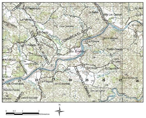 Escala Mapa Topografico