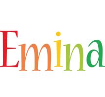 Emina Logo | Name Logo Generator - Smoothie, Summer, Birthday, Kiddo, Colors Style