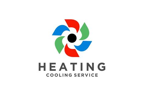 HVAC logo design, heating ventilation and air conditioning, HVAC logo pack template. 23705621 ...