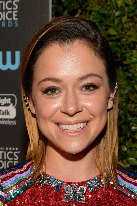 Tatiana Maslany at the 23rd Annual Critics’ Choice Awards in Santa ...