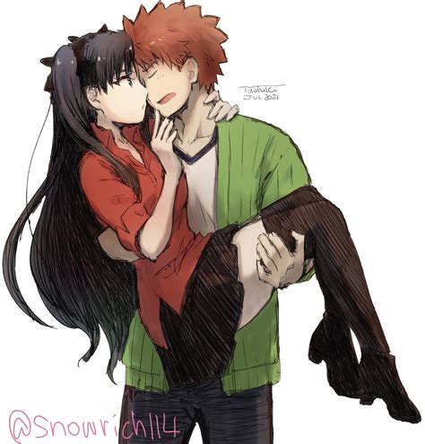 Rin and Shirou : OneTrueTohsaka