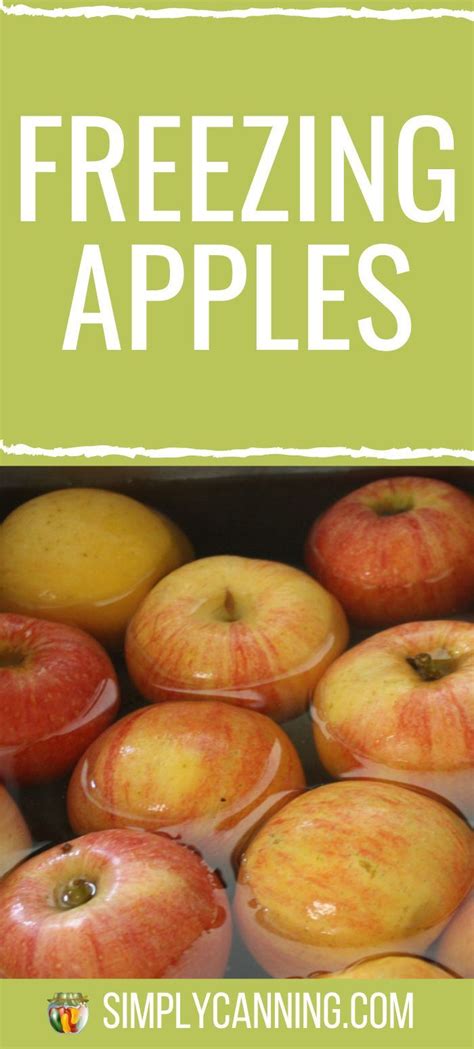 Freezing Apples for Pie Filling | Recipe | Freezing apples, Canning ...