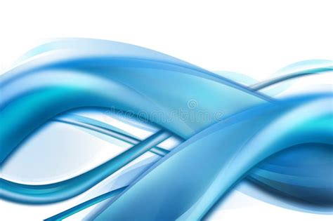 Abstract Blue Swirl Wave Background Royalty Free Stock Image - Image: 13699366