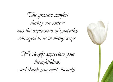 Sympathy thank you cards, Funeral thank you cards, Sympathy thank you notes