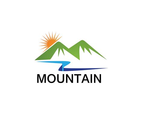 Minimalist Landscape Mountain logo design inspirations 579984 Vector Art at Vecteezy