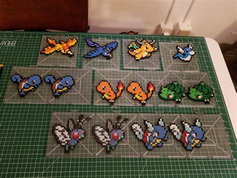 Pokemon 8-bit Sprites on Pokeball Stands | Etsy