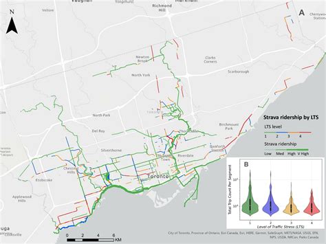 A Street-Specific Analysis of Level of Traffic Stress Trends in Strava Bicycle Ridership and its ...