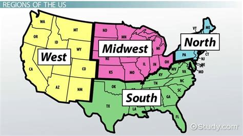 U.S. Regions History & Importance - Lesson | Study.com