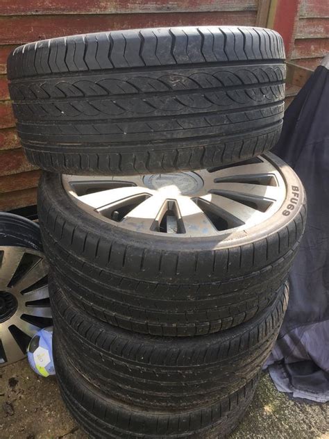 235/35 19 tyres. Free alloys part worn | in Crediton, Devon | Gumtree