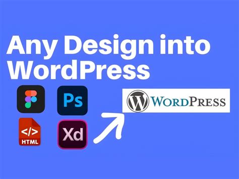 Convert Your Figma Design into WordPress | Upwork