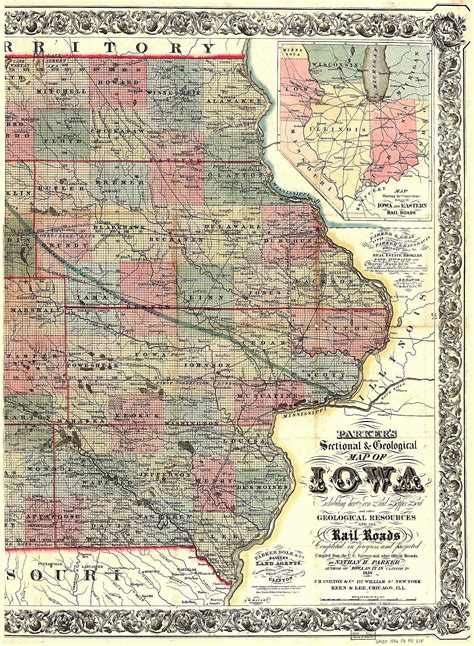 USGenWeb Archives Digital Map Library - Iowa Maps