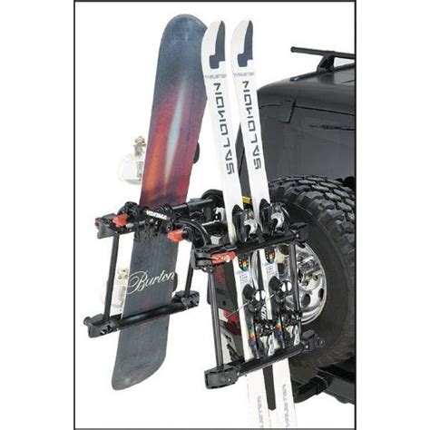 Yakima 8002418 HitchSki Rack | Quadratec Snowboard Racks, Ski And Snowboard, Snowboarding, Jeep ...