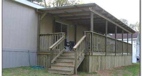 Mobile Home Deck Kits Decks Decorating Ideas - Get in The Trailer