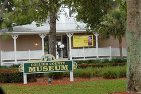 Collier County Museum Marco Island Florida museum information from marcoislandliving.com, Marco ...