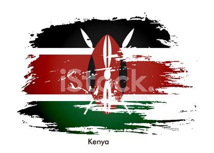 Kenya Flag Design Stock Vector | Royalty-Free | FreeImages