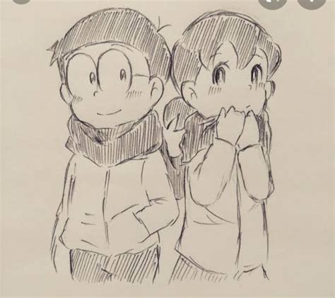 Nobita x shizuka drawing in ibispaintx | Doraemon... Amino