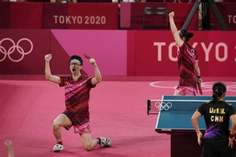 Japan stun China to win Olympic table tennis gold