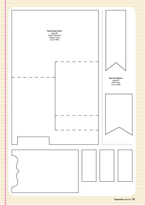 Card Folds Templates